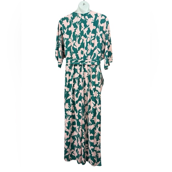 Eloquii, Elements Floral Wide-Leg Jumpsuit,
Plus Size 18W, Pink, Green - Picture 7 of 9